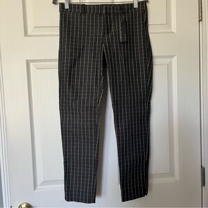 Banana Republic Black and White Trousers Slim Fit